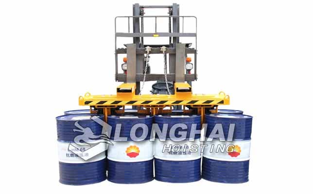 forklift drum lifter-manual drum lifter- oil drum lifter